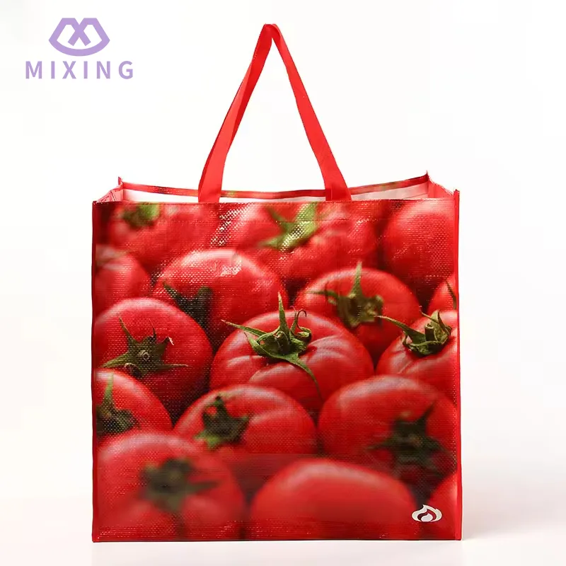 PP 짠 식료품 가방